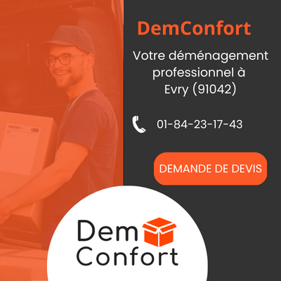 Déménagement pas cher à Évry (91000)